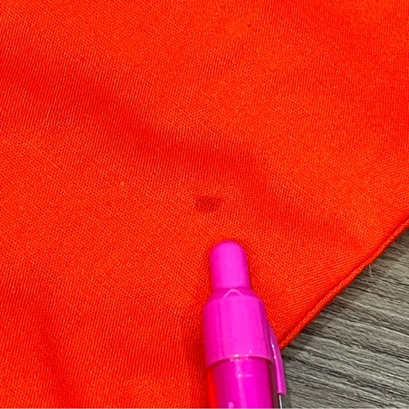 Handmade Red And Green Cowboy Hat Christmas Tree Skirt Ruffle Edge - Picture 6 of 16